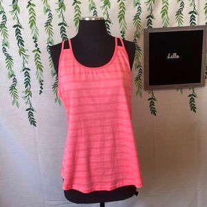 Size Large Pink Athletic Tank Top C1